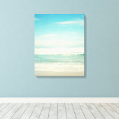 Beach Canvas Afdruk (Insitu (Houten vloer))