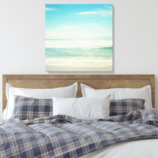 Beach Canvas Afdruk (Insitu (Slaapkamer))