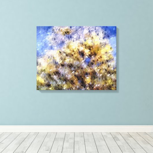 BEACH CANVAS AFDRUK (Insitu (Houten vloer))