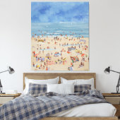 Beach Canvas Afdruk (Insitu (Slaapkamer))