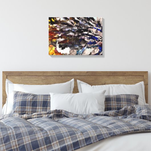 BEACH CANVAS AFDRUK (Insitu (Slaapkamer))