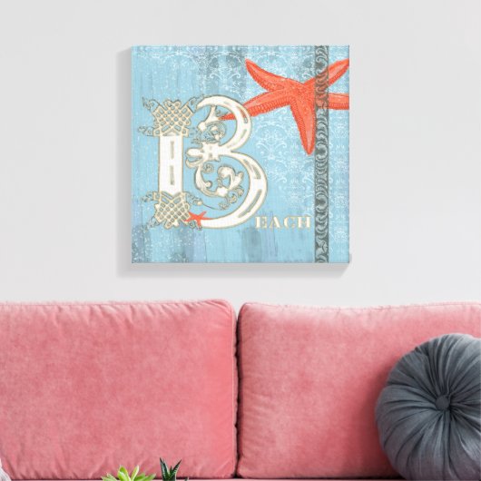 BEACH - Canvas Print (Insitu (Woonkamer))