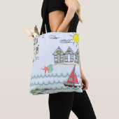 Beach Canvas tas (Dichtbij)