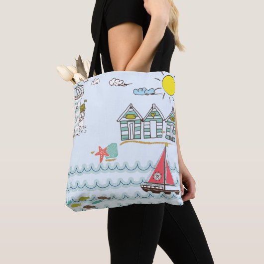 Beach Canvas tas (Dichtbij)