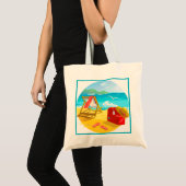 Beach Canvas tas (Voorkant (product))