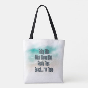 Beach canvas tas