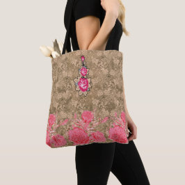 Beach Canvas tas voor vrouwen | Stro- en denimport