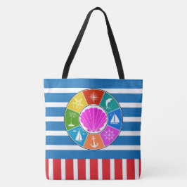Beach Canvas tas - Zie Terug