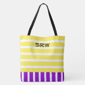 Beach Canvas tas - Zie Terug (Achterkant)