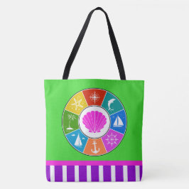 Beach Canvas tas - Zie Terug