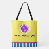 Beach Canvas tas - Zie Terug (Achterkant)