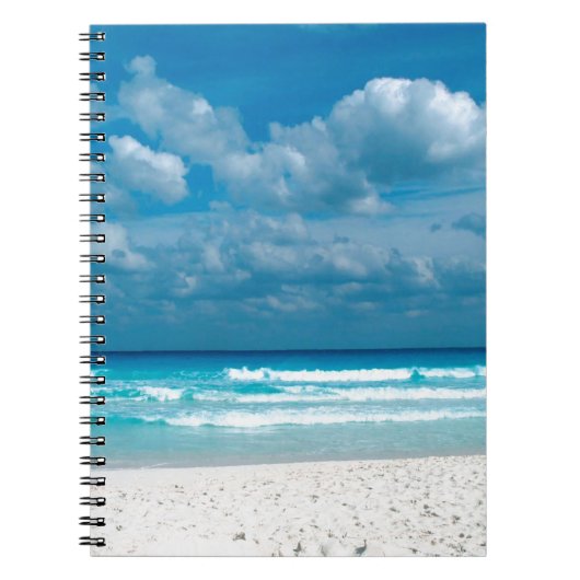 Beach Caribeanstrand Notitieboek (Voorkant)