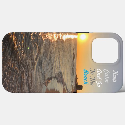 Beach Case-Mate iPhone Case (Achterkant (horizontaal))