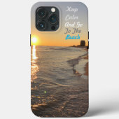 Beach Case-Mate iPhone Case (Achterkant)