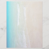 Beach Ceremony Program Photo Template Starfish (Achterkant)