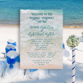Beach Ceremony Programma Eenvoudige pagina