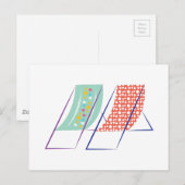 Beach Chairs Briefkaart (Voorkant / Achterkant)
