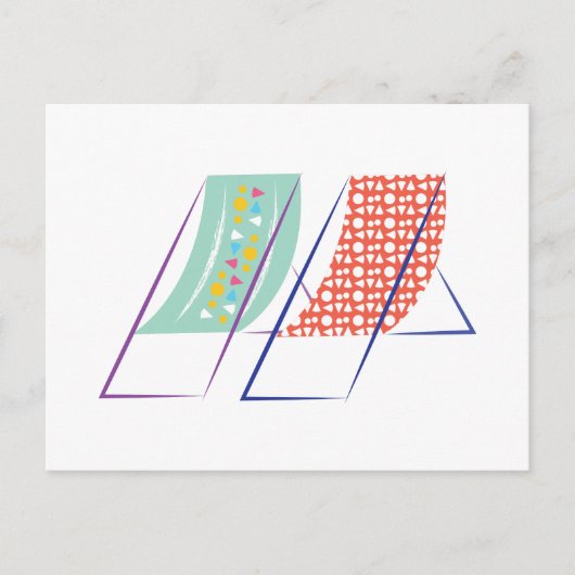Beach Chairs Briefkaart (Voorkant)