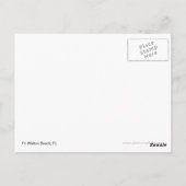 Beach Chairs - Fort Walton Beach, Florida Briefkaart (Achterkant)