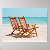 Beach Chairs Poster (Voorkant)