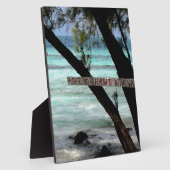 Beach Chairs Rum Point Grand Cayman Fotoplaat (Zijkant)