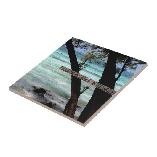 Beach Chairs Rum Point Grand Cayman Tegeltje (Zijkant)