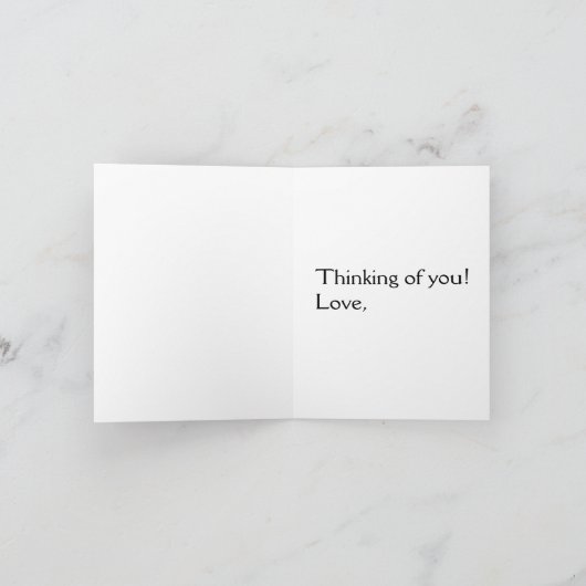 Beach Chairs Thinking You Kaart (Binnen)