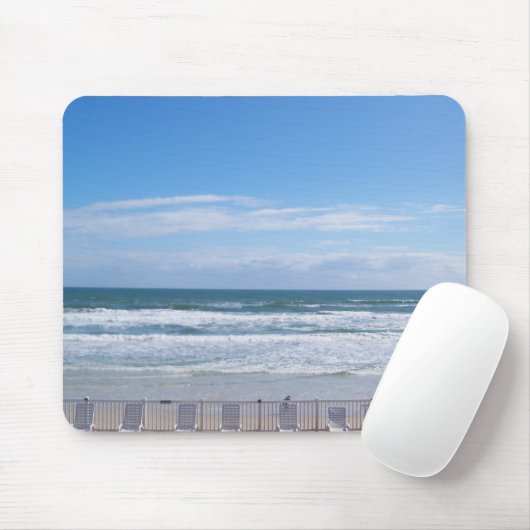 Beach Chairs wachten op je Muismat (Met muis)