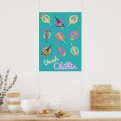 Beach Chillin Girls Poster (Keuken)