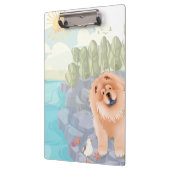 BEACH CHOW Acryl Klembord (Links)