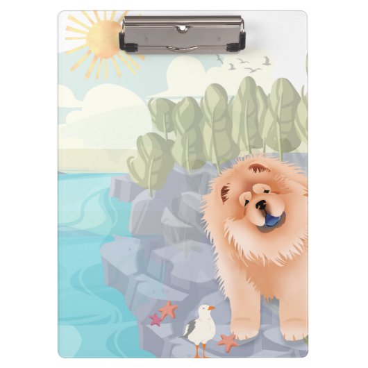 BEACH CHOW Acryl Klembord (Voorkant)