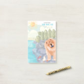 BEACH CHOW Sticky Notes (Op bureau)