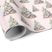 Beach Christmas Cadeaupapier (Rol Hoek)