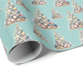 Beach Christmas Cadeaupapier (Rol Hoek)