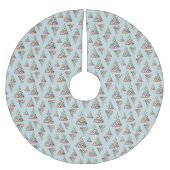 Beach Christmas Kerstboom Rok (Voorkant)