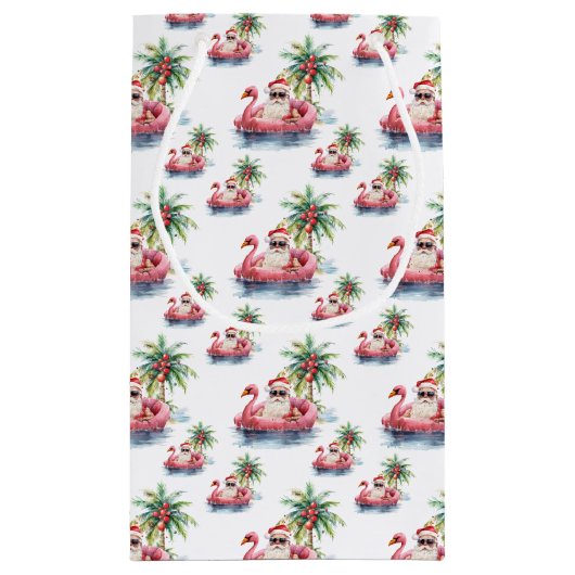 Beach Christmas Klein Cadeauzakje (Achterkant)