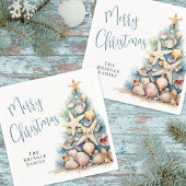 Beach Christmas Party Servet