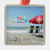 **BEACH CHRISTMAS * * TREE ORNAMENT (Voorkant)