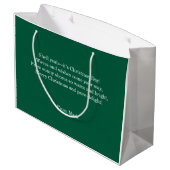 Beach Christmas with Surfer Santa Barbecue Groot Cadeauzakje (Achterkant Gekanteld)