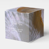 Beach Clams Wedding Bedankdoosjes (Voorkant Zijde)