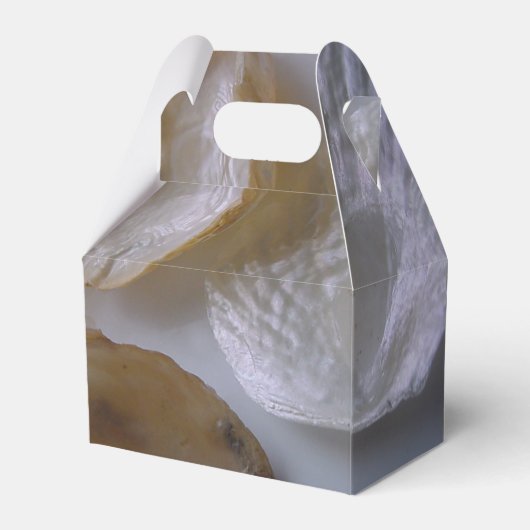 Beach Clams Wedding Bedankdoosjes (Achterkant)