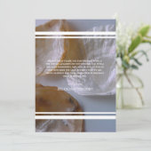 Beach Clams Wedding Bedankkaart (Staand voorkant)