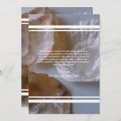 Beach Clams Wedding Bedankkaart (Voorkant / Achterkant)