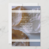 Beach Clams Wedding Invitations Kaart (Voorkant)