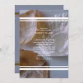 Beach Clams Wedding Invitations Kaart (Voorkant / Achterkant)
