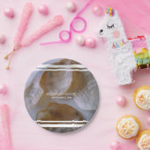 Beach Clams Wedding Papieren Bordje (Feest)