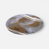 Beach Clams Wedding Papieren Bordje (Gekanteld)