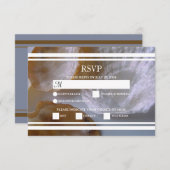 Beach Clams Wedding RSVP-kaarten RSVP Kaartje (Voorkant / Achterkant)