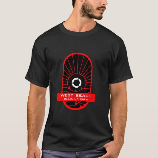 Beach Clean Up - Vrijwilligerswerk T-shirt (Voorkant)