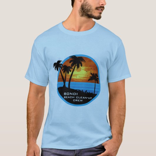 Beach Clean Up - Vrijwilligerswerk T-shirt (Voorkant)